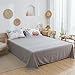 Treer Juego de Ropa de Cama 4 Piezas Incluye 1 Funda Nórdica...