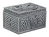 Dragon Celtic Jewelry Box Collectible Tribal Container Sculpture