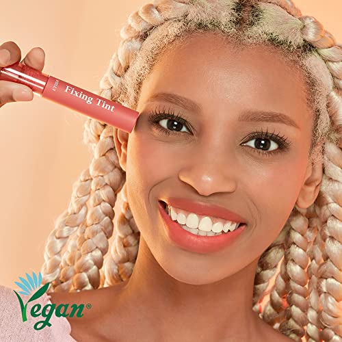 Etude Fixing Tint #01 Analog Rose | Long Lasting High Pigmented Liquid Lipstick |Waterproof Lightweight Matte Finish Lip Stain| Full Coverage #TOP1