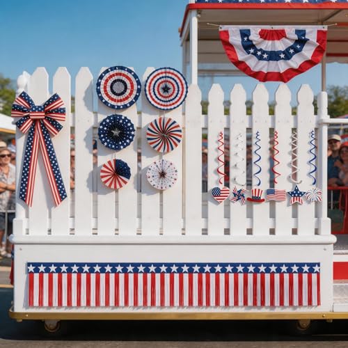 Show-Stopping 4th of July Golf Cart Kit