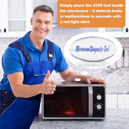 Image of 4750 Microwave Diagnostic Tool - Microwave Oven Safety Tester for Home /Commercial Microwave Oven Inspection (Circle)