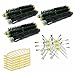ROBOMARKET KIT RICAMBI SERIE 500 SET ACCESSORI SOSTITUZIONE COMPATIBILE CON IROBOT ROOMBA 510 520 521 530 531 533 534 535 536 540 545 550 552 555 560 562 563 565 570 580 581 582 SPAZZOLE A 6 BRACCIA E FILTRI VERSIONE LARGE