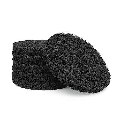 6 Pack Carbon Filter Pads Compatible with FX4 / FX5 / FX6 Canister Filter, Replacement Carbon Impregnated Foam