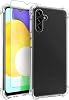Osophter for Galaxy A13 5G Case Clear,Samsung A13 5G Case,Samsung A04S Case Transparent Reinforced Corners TPU Shock-Absorption Cell Phone Cover for Samsung Galaxy A13 5G(Pink Teal)