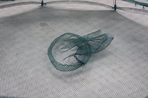 image for ICE SEA Foldable Fishing Net Landing Net Trap Cast Dip Cage for Fish S
