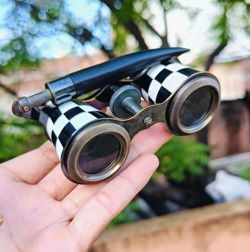Binoculares Opera Glasses 2.5X Compactos con Asa miniatura 2
