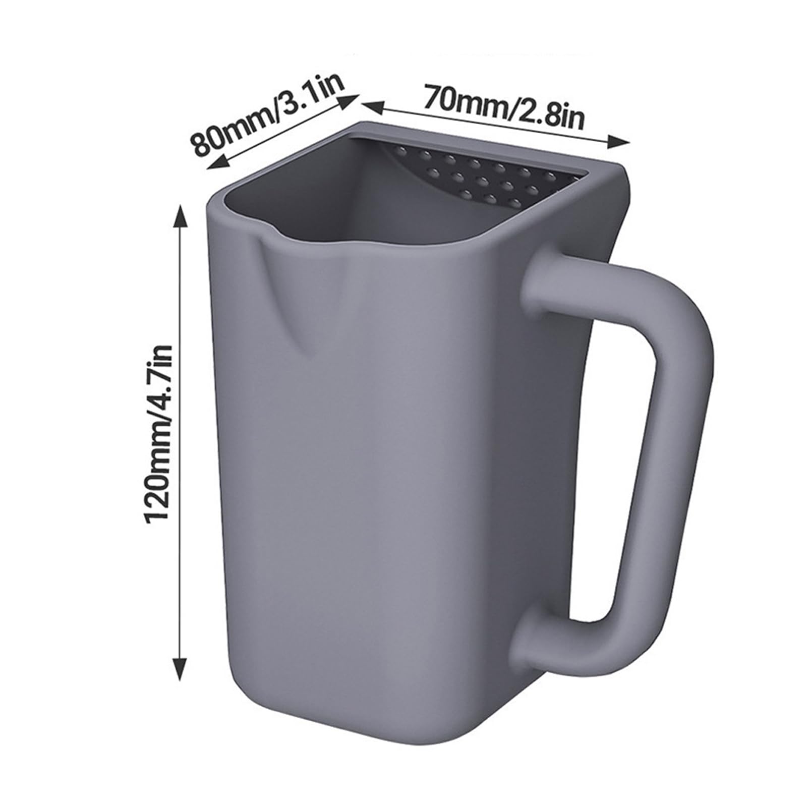 Taza de baño para bebé con cabeza suave contorneada antideslizante accesorios de silicona para lavado diario del cabello, accesorios de silicona