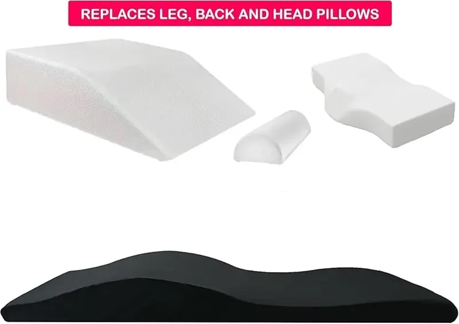 Matelas Table de Massage Velours Extensions Cils Incurvées L180 W60 CM Ice Brown Set