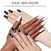 Double Rhythm 2 Pcs 15ml UV Gel Polish Set Pure White And Black Color Gel Nail Polish Kit Nail Art Salon DIY (2-A1015+A1093)