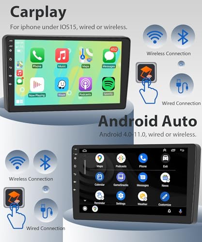 Navegador GPS Carplay con WiFi 5G para renovar tus viajes en Peugeot 407 3