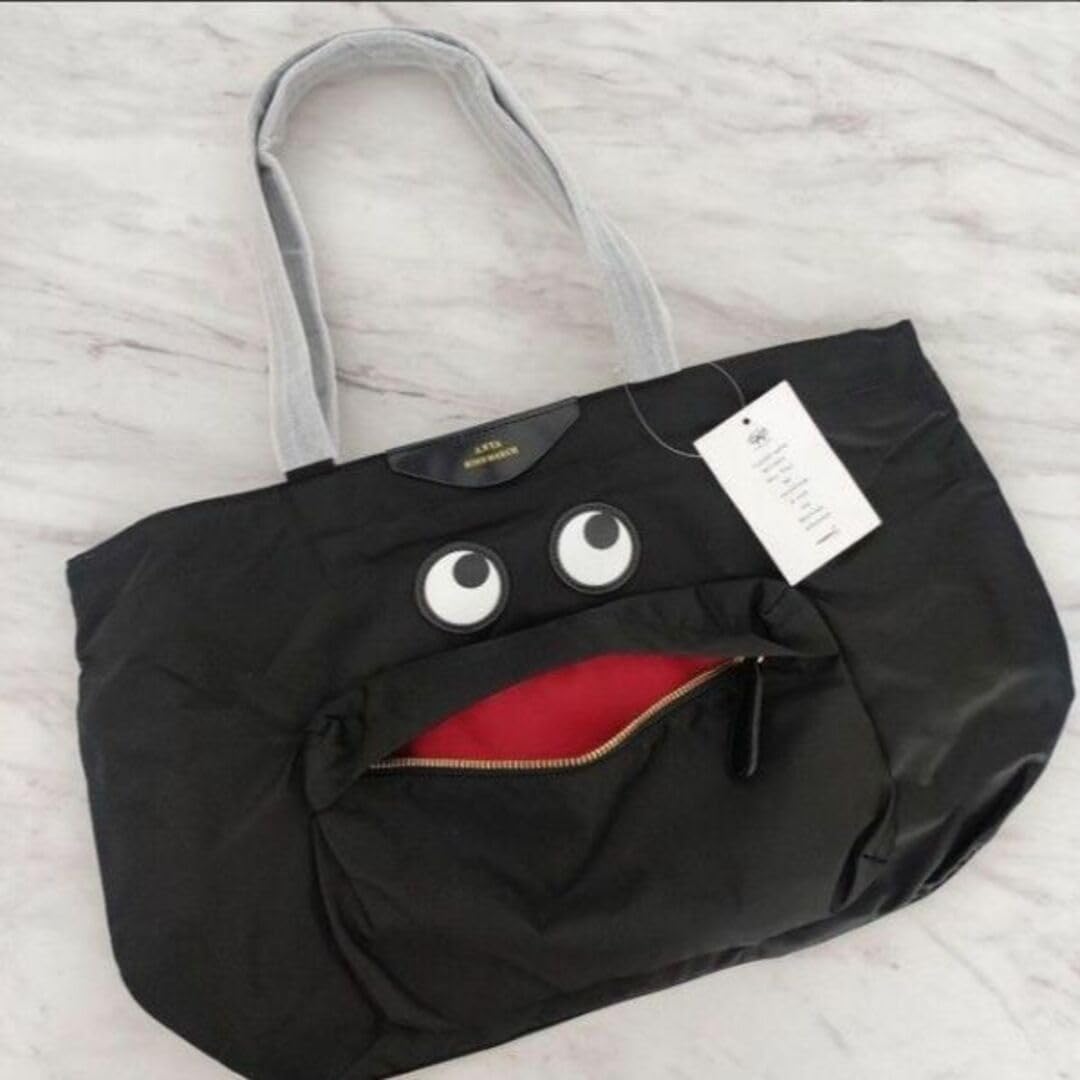 Amazon.co.jp: Anya Hindmarch アニヤハインドマーチ ナイロン 黒