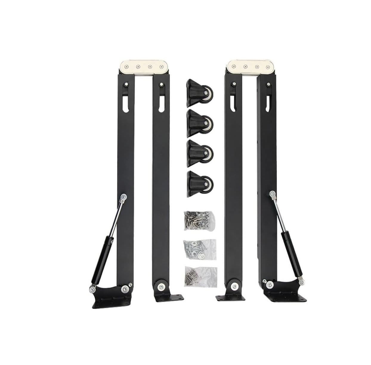 Accesorios de conector plegable de escritorio oculto for mesa de comedor desplegable, gabinete de bar, bisagras de escritorio, 1 Juego