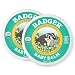 Badger Baby Balm Organic Baby Skin Care With Olive Fruit Oil, Castor Seed, Beeswax and Calendula Flower Extract, 2 oz. (Pack of 2)