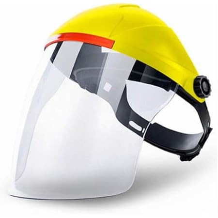Amazon Champion Crafts 草刈機 刈払機用防災面 角度調整可能 補強シールド シート取り替える可能 木材切断 安全保護ヘルメット 超安全ジャンボフェースプロテクター 刈払保護具 草刈機フェイスガード 草刈り 安全 対策 バイザー クリア 黄色 草刈機 刈払機パーツ Amazon Champion Crafts 草刈機 刈払機用防災面 角度調整可能 補強シールド シート取り替える可能 木材切断 安全保護ヘルメット 超安全ジャンボフェースプロテクター 刈払保護具 草刈機フェイスガード 草刈り 安全 対策 バイザー クリア 黄色 草刈機 刈払機パーツ