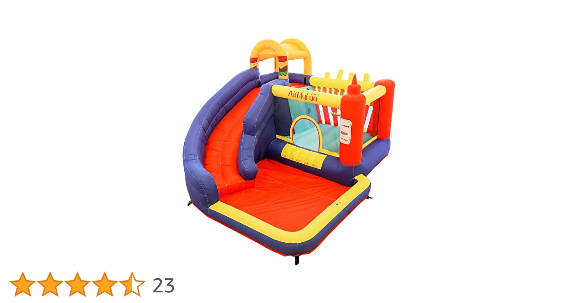 Amazon | [乾湿両用/送風機付き] MRG トランポリン プール 320