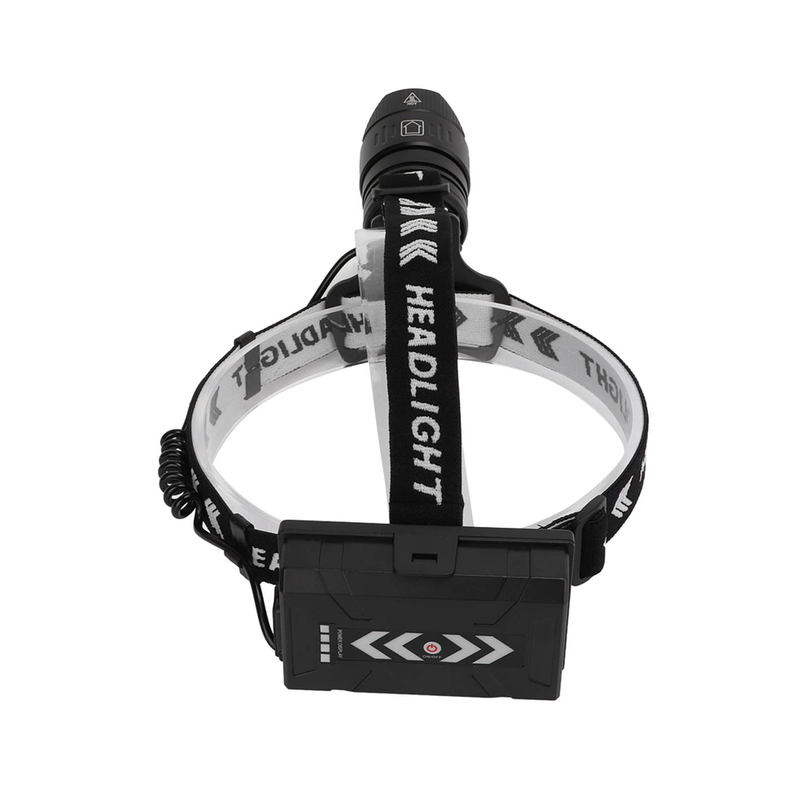 Pochodnia głowa mocne wodoodporne wodoodporne czujnik LED Regulowana lampa głowica IPX5 Wodoodporna do kempingu na zewnątrz aluminium aluminium