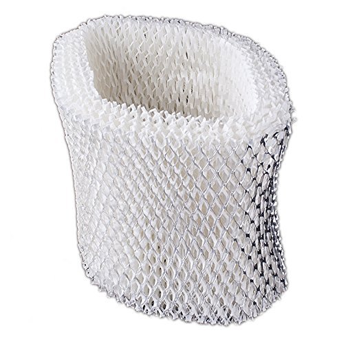 BestAir H64-PDQ-4 Extended Life Humidifier Replacement Paper Wick Humidifier Filter, 7.2" x 2.4" x 9.6", For Holmes, Sunbeam, Touch Point, White-Westinghouse, Hamilton-Beach & Bionaire Models, 4 Pack