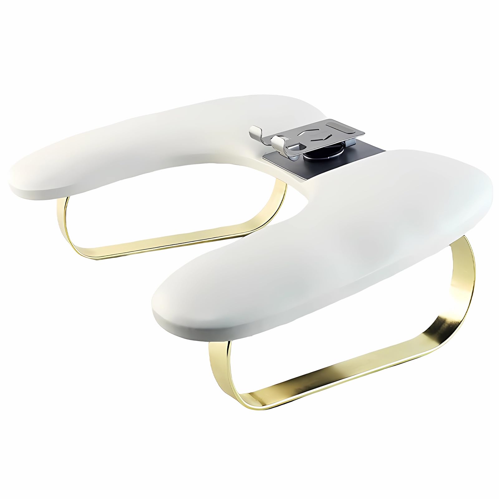 Cuscino per mani con supporto sicuro per telefono, ideale per manicure in viaggio a forma di U, poggia mano