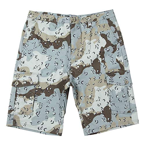 LRG Men's Rc Ripstop Cargo Short, Desert Camo, 36