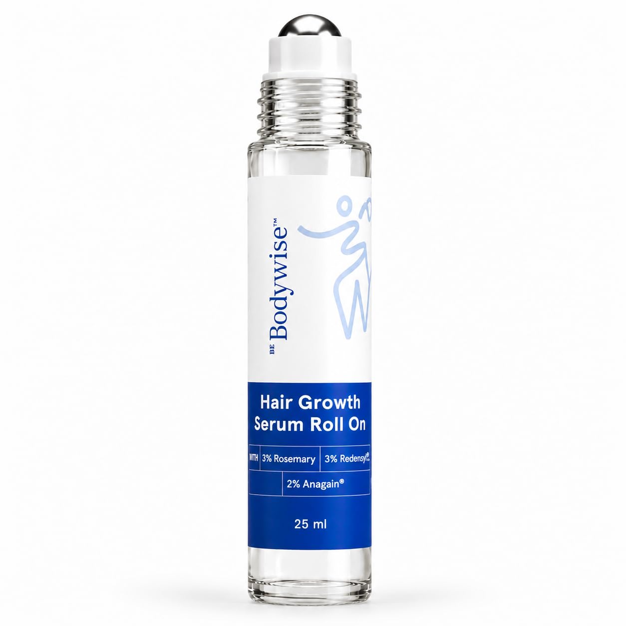 Be Bodywise Rosemary Hair Growth Serum Roll On - 25 ml