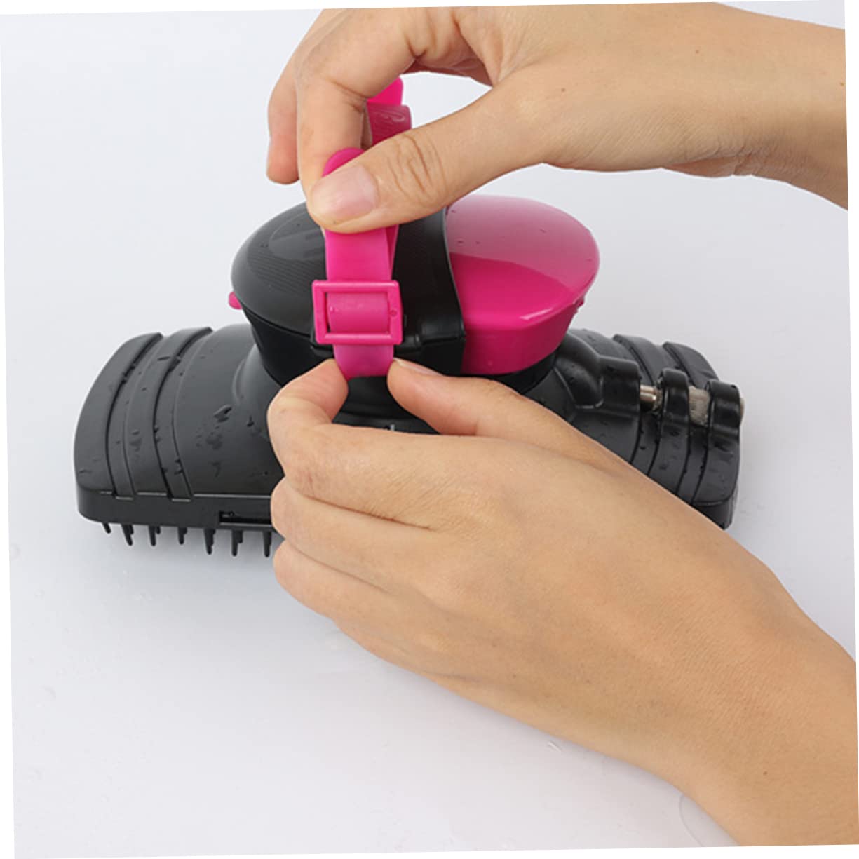 VICASKY Horse Cleaning Brush Practical Massage Brush for Horse Grooming Soft Horse Hair Care Tool for Body Cleaning Durable and Easy to Use Horse Brushes