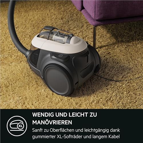 AEG CLEAN 6000 Staubsauger beutellos, Auto-Modus, 700 W, AL61C2SW