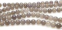 Vista 223 de MJDCB Natural Multicolor Volcanic Lava Stone Round Loose Stone Beads DIY for Jewelry Bracelet Making 15" (6mm, White)