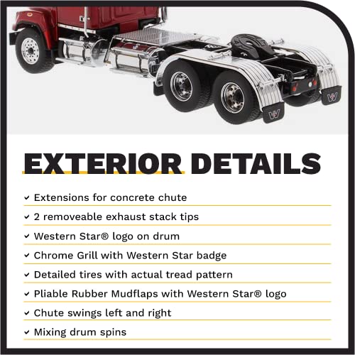 Modelo a escala Diecast Masters Western Star 4700 1:50 miniatura 5