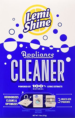 Lemi Shine Multi-Purpose Machine Cleaner, 7.5 Ounces (3 Pouches per Pack), Pack of 3 (9 Total Pouches)