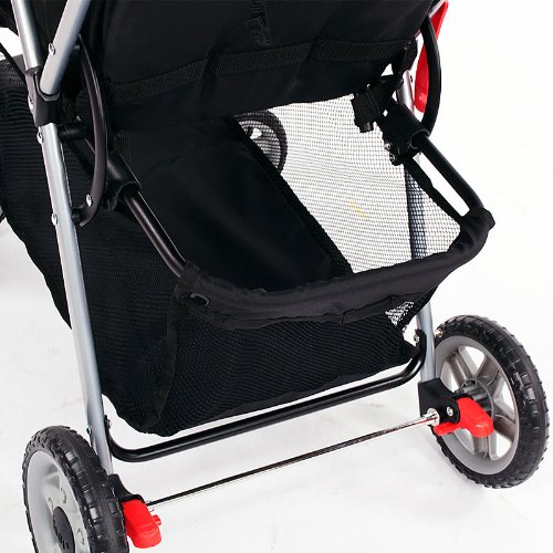 Kolcraft Cloud Plus Lightweight Stroller, Fire Red