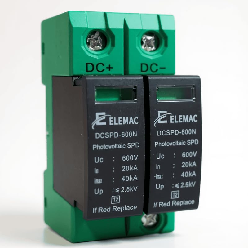 Daystar Solutions DC SPD Single Phase | 2 Pole | (Elemac) Surge Protective Device | For Enhanced Electrical Safety | Pack Of 1-image-8