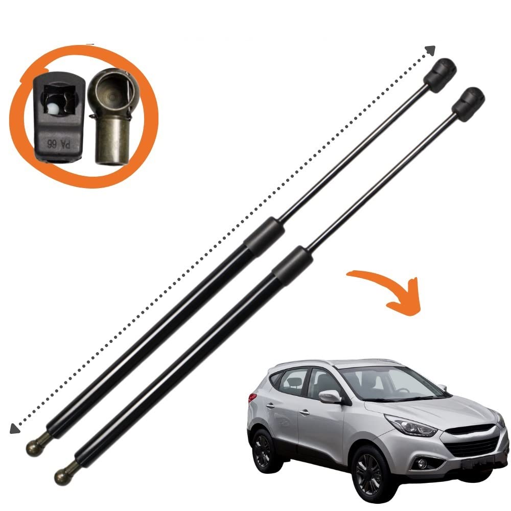 Estables Amortiguadores Resortes Puntales Gas Capó Delantero para Hyundai para Tucson LM 2nd 2009-2015 Ix35 Amortiguador Delantero
