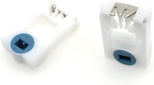 Miniatura 4 de Zapato de bloqueo de pivote de equilibrio en espiral, accesorio de elevador de ventana de inclinación blanca, 4 piezas, para ventanas deslizantes