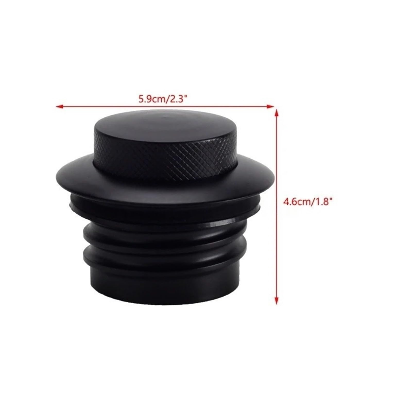Tappo Serbatoio Tappo Serbatoio Carburante Ventilato Per Ha&rley FLTR | Tappo Del Serbatoio A Scomparsa Ventilato, Facile Da Usare Con Una Sola Mano Ed Elegante Per Ha&rley