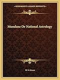 Mundane or National Astrology