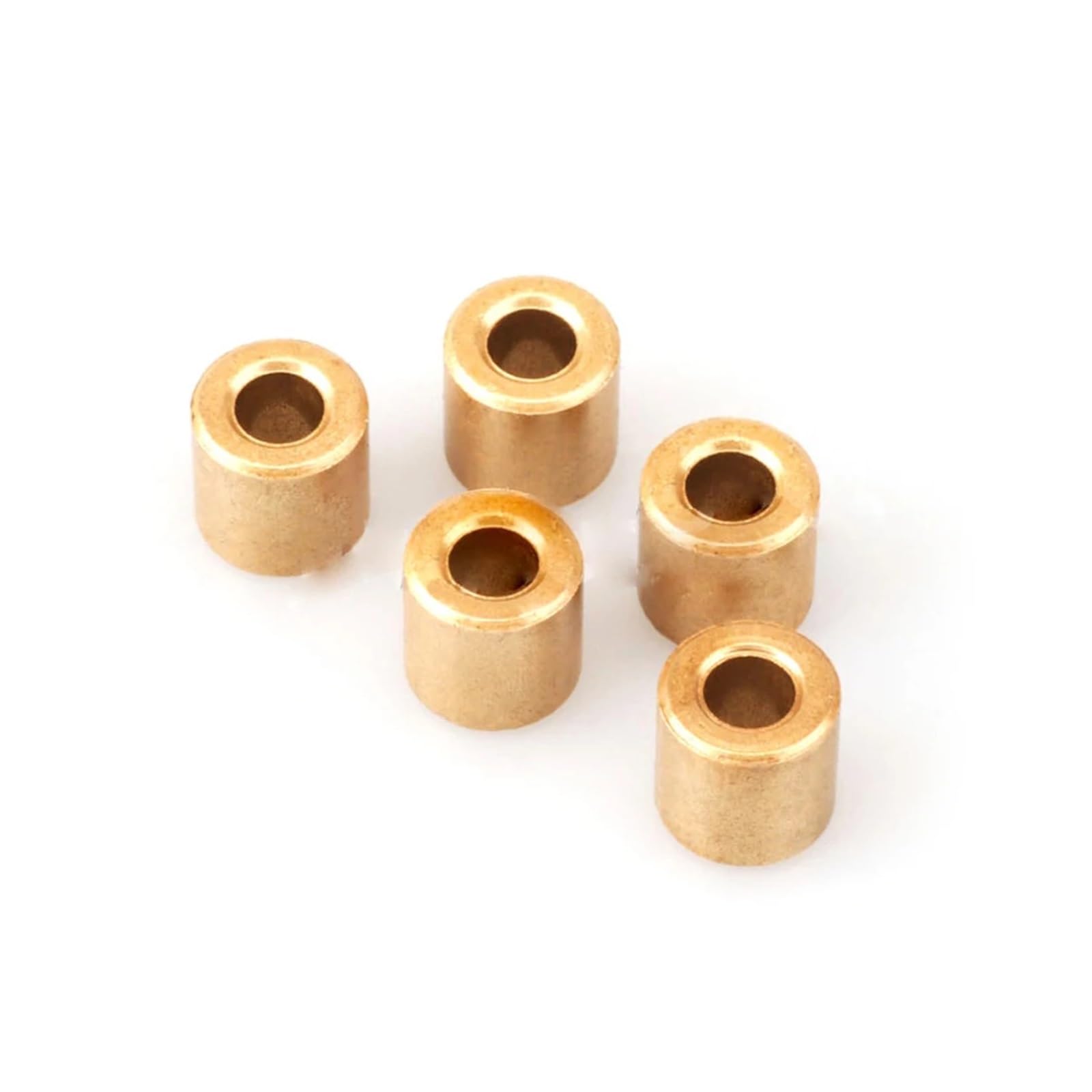 4/10PCS Cuscinetto Poroso Metallurgia Delle Polveri Olio Bronzo Bush Guida Manicotto ID 5 MILLIMETRI 5X7X4 5X8X4 5X9X4 6 8 10 di Precisione Base In Rame(10pcs,5XX8X12)