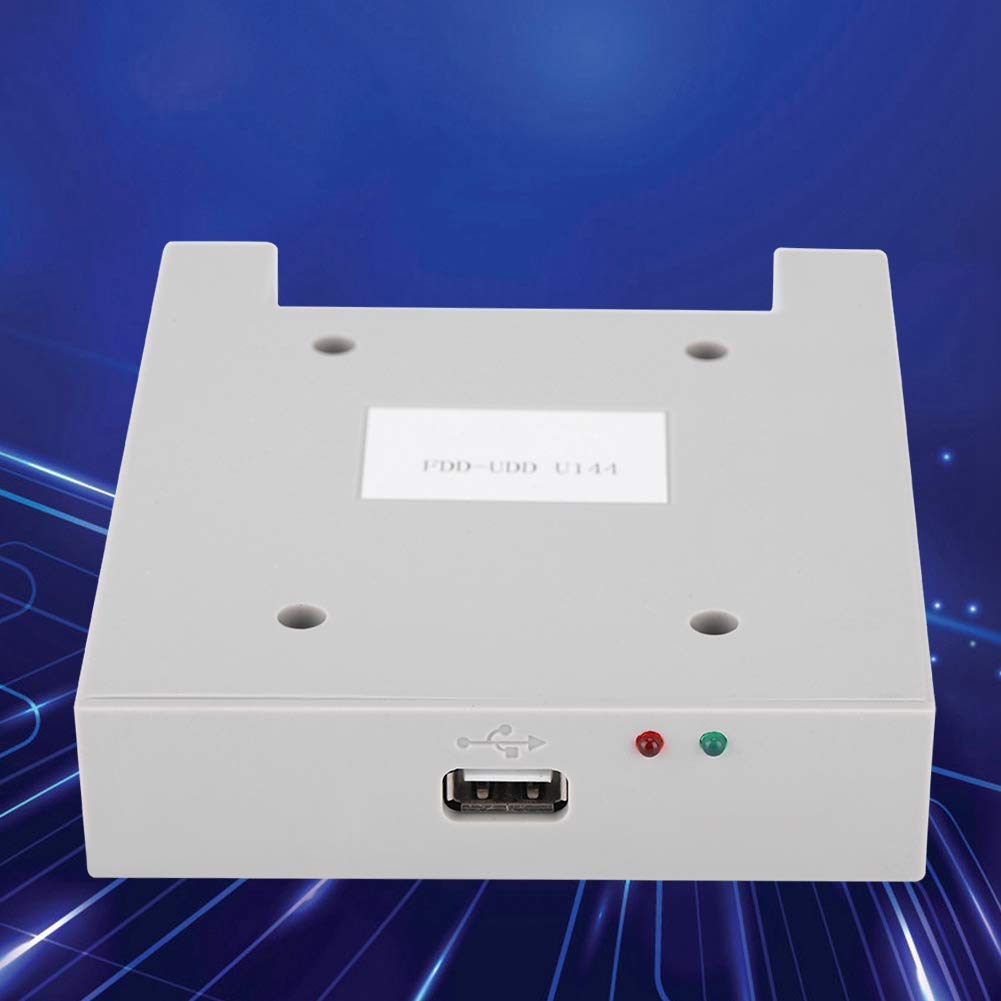 Redxiao Diskettenlaufwerk, 1,44 MB USB Praktisches FDD-UDD U144K SSD-Diskettenlaufwerk-Emulator für industrielle Steuerungen Floppy Emulator