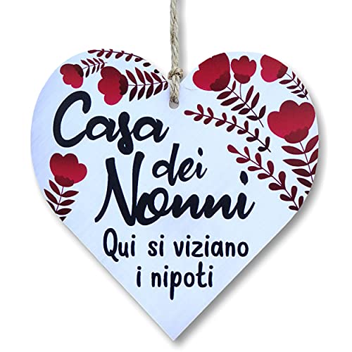 CARISPIBET Casa dei Nonni | segno decorativo per la casa segni regalo...