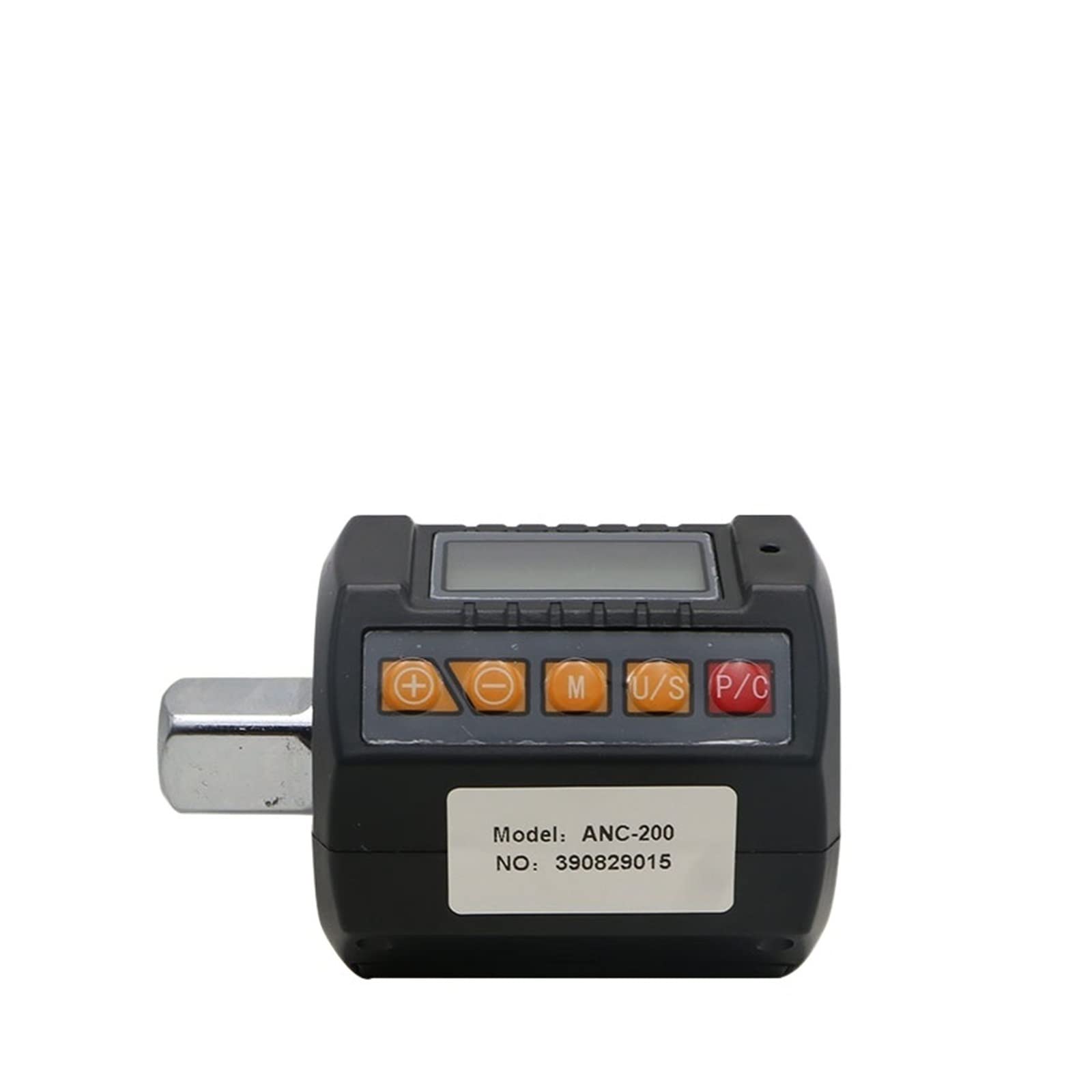 Adattatore di coppia, Misuratore di coppia digitale 1/2 regolabile for riparazione auto di biciclette Adattatore di coppia digitale Misuratore di coppia elettronico Utensili manuali(20-200 N.m)