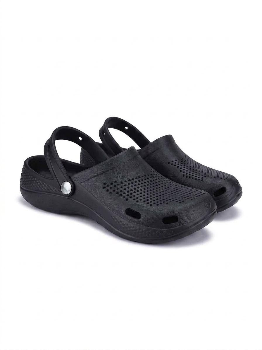 Men's Lightweight Classic Clogs || Sandals with Adjustable Back Strap for Men_118-picture-12