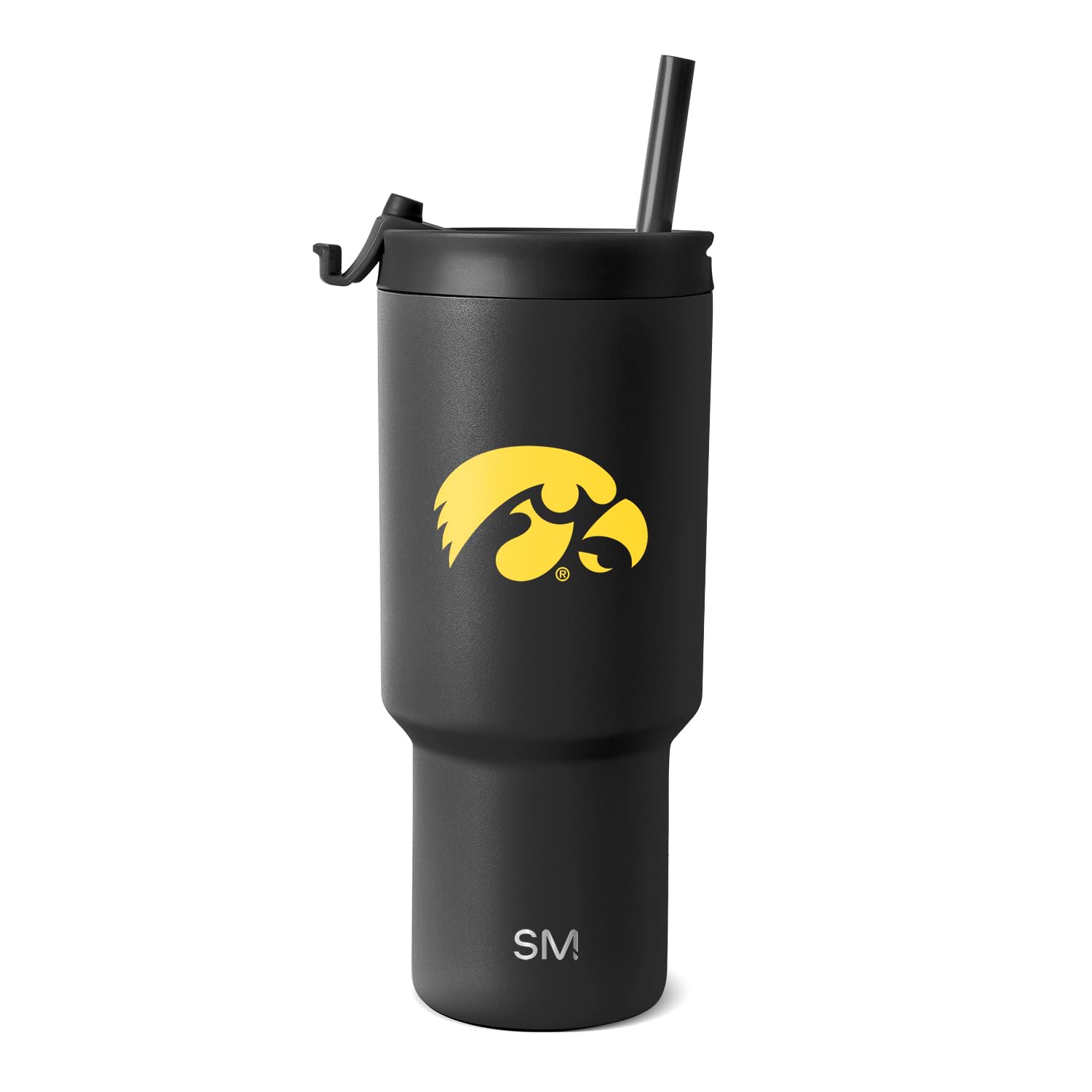 Simple Modern Iowa Hawkeyes Tumbler with Straw | 30oz | Collegiate