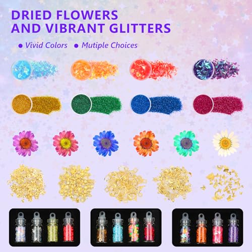Image of KISREL Epoxy Resin kit -18oz Clear Epoxy Resin with Silicone Alphabet Resin molds and Jewelry Making Kits, 2 Part Epoxy and Hardener for Casting Coating, Keychains, DIY Craft Decorations