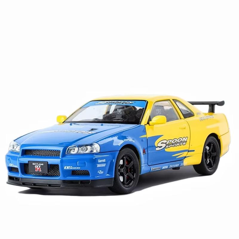 Mortal 1:64 Nissan Skyline ER34 URAS Nismo – Miniature Neuve, Blanche, Collection