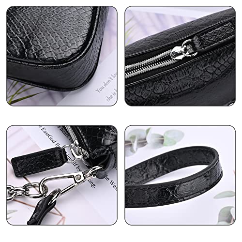 Snakeskin Shoulder Bag for Women, Small 90s Retro Clutch Purse, Mini Trendy Y2K Handbag4