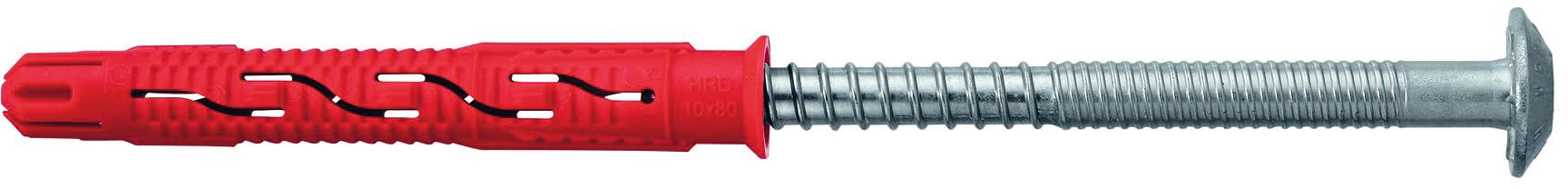 Hilti HRD-H Plastic Screw Frame Anchor 10 mm x 160 mm,Suitable for Fastening Fixtures Up to 150 mm Thick (423875)