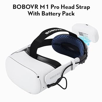 BOBOVR M1 Pro Head Strap With Battery Pack for Meta Quest 2