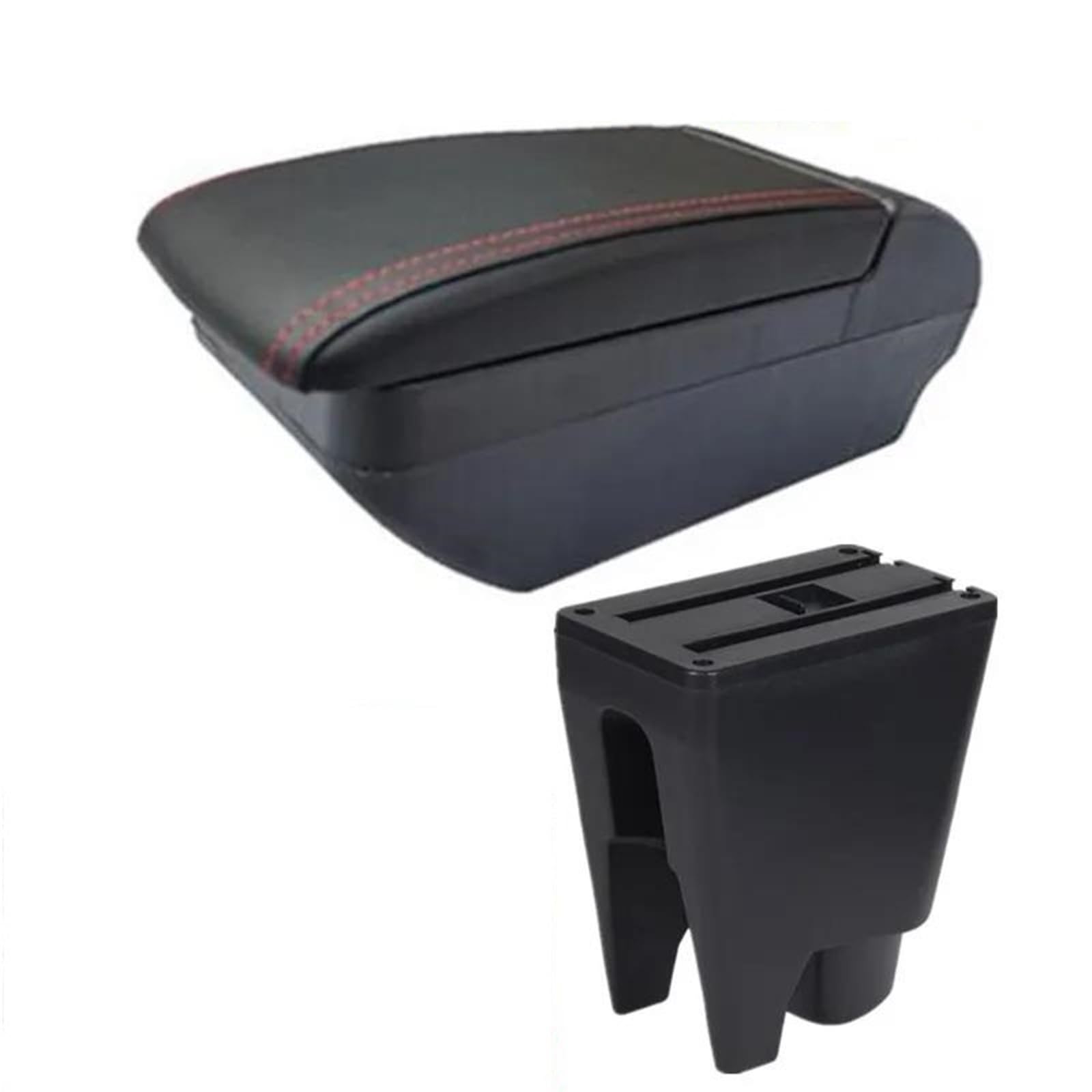 Hjkdsz Style 7 For Citroen C1 Car Armrest Storage Box Single Double Layer Retrofit Interior Dedicated Accessories(Style 7)