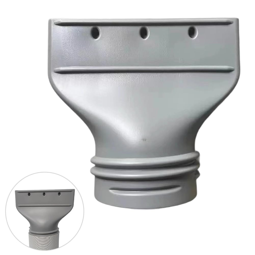 Air Conditioner Window Adapter - Flat Hose Adapter,Parts Air Conditioning Hose Adapter,Conditioning Accessories Window Kit,Vent Kit Ac Dryer for Tent Exhaust Systems, Exhaust Port Connector