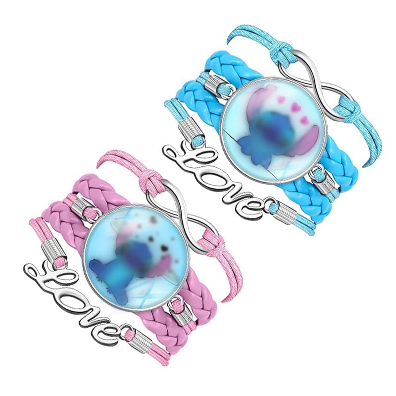 Bijou Enfant Thème One Piece Bracelet One Piece 3 Pièces - Lot Bracelets Cuir Pirate Enfant Ajustable Pour Garçons Et Filles