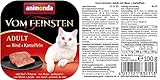animonda vom Feinsten Katzenfutter nass mit Rind + Kartoffeln (6 x 100g), getreidefreies Katzenfutter nass ohne Zucker, mit frischen, fleischigen Zutaten